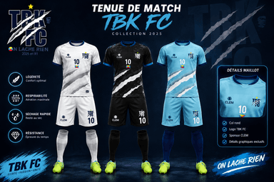 Tenue de Matchs - Gazon